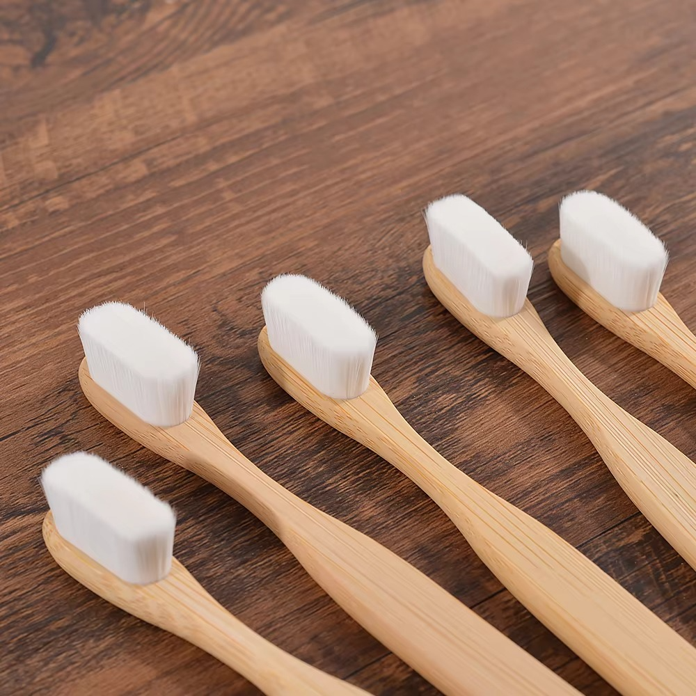 ( 4 pics ) Bamboo Toothbrush - ১০ হাজার ব্রিসেলযুক্ত আল্ট্রা সফট